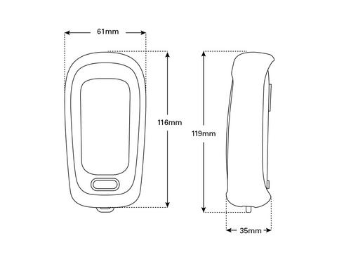 QUICK FJÄRRKONTROLL H4K 869MHZ